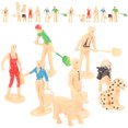 thumbnail image 4 of 3 juegos de figuras de granja en miniatura, mini animales de granja, adornos para mesa de arena, mini animales de granja, mini decoración, 4 of 6