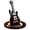 AC/DC Guitar Building Blocks, variant on PIKACHY TOYS Building Block Guitar Model 400-800 Pieces ABS DIY Assembly Construction Toy for Adults Unisex