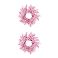 thumbnail image 4 of Inteprter Guirnalda de flores de seda artificial, floral, guirnalda de primavera, aro de ratán, hoja verde, puerta delantera, ventana, boda, Type1 NO1, 4 of 6