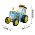 thumbnail image 1 of Crazy Jumping Car,Unique Dancing Stunt Car Wireless Remote Control Car Light Music Rolling Children's Toy Train, 1 of 2