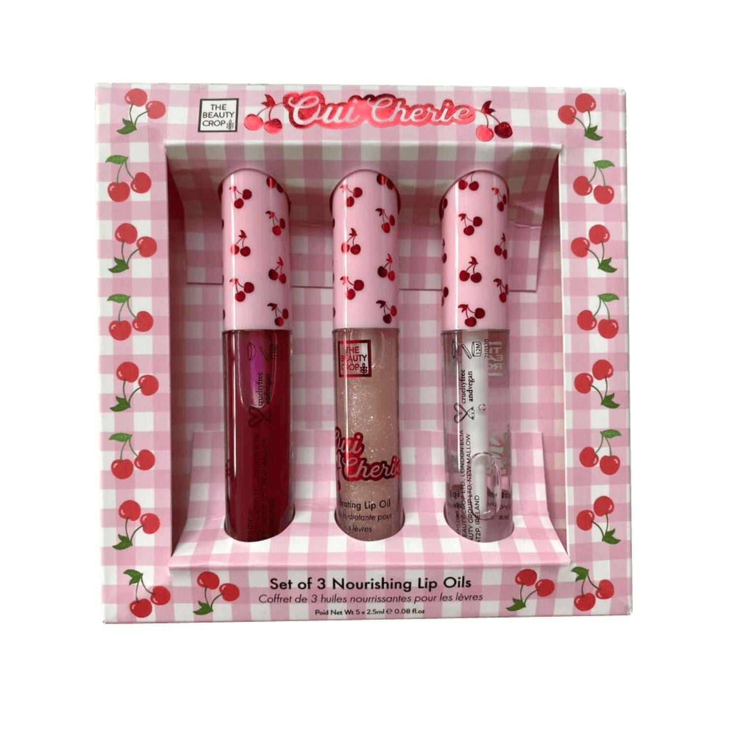 The Beauty Crop Oui Cherie Lip Oil Trio