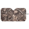 thumbnail image 3 of Xixirimido Windshield Sunshade for Car Foldable Front Window Cover Sun Shade Sun Visor Block UV Rays Universal Fit Automotive Accessories, Retro Tree Camouflage, 3 of 8