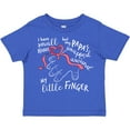 thumbnail image 3 of Inktastic I Have Small Hands, but My Papas Wrapped Around My Little Finger Boys or Girls Toddler T-Shirt, 3 of 5