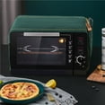 thumbnail image 4 of Microwave Oven Dustproof Cover with Storage Cloth Microwave Oven Pockets Universal Oven Dust Cover with Side Pockets for Home Kitchen Bakery, 4 of 9