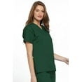 thumbnail image 5 of Cherokee V-Neck Scrub Top for Women with 3 Pockets & Dolman Sleeve - 4700, 5 of 6