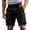 Black, variant on Men Cargo Shorts with Pockets Knee Length Lightweight Tactical Cargo Shorts for Golf Outdoor Work Shorts (Light Gray M)