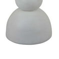 thumbnail image 4 of Accent Plant Stand table, 20 Inch Hourglass Design Classic White Resin, 4 of 5