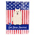 thumbnail image 1 of Caroline's Treasures BB3025GF Patriotic USA Samoyedo Banderas para exteriores tamaño jardín, multicolor Caroline's Treasures BB3025GF, 1 of 1