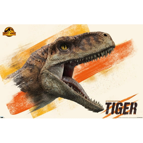 Jurassic World: Dominion - Tiger Wall Poster, 22.375" x 34"