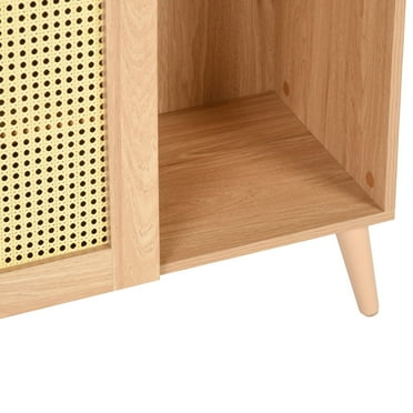 Homycasa 43'' Storage Accent Cabinet with Adjustable Shelves and 2 Doors