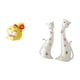 thumbnail image 5 of Estatua Decorativa De Pareja De Gato Y Serpiente De Dibujos Animados, Figura De Animal De Resina, Adorno De Mesa Para Estante, Centro De Mesa, Oficina, Dormitorio, Regalo De Inauguración De, 5 of 8
