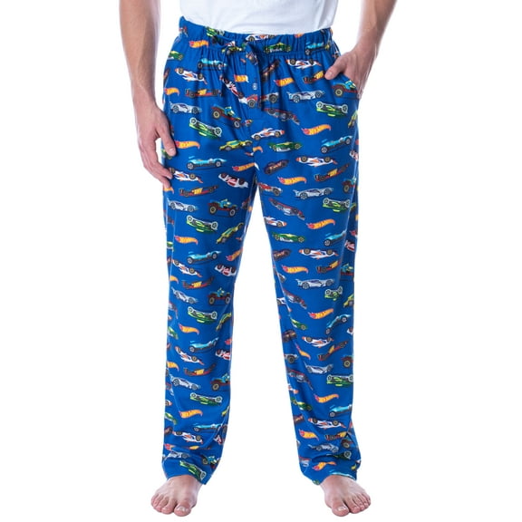 Hot Wheels Adult Men's Allover Die-Cast Cars Loungewear Sleep Pajama Pants