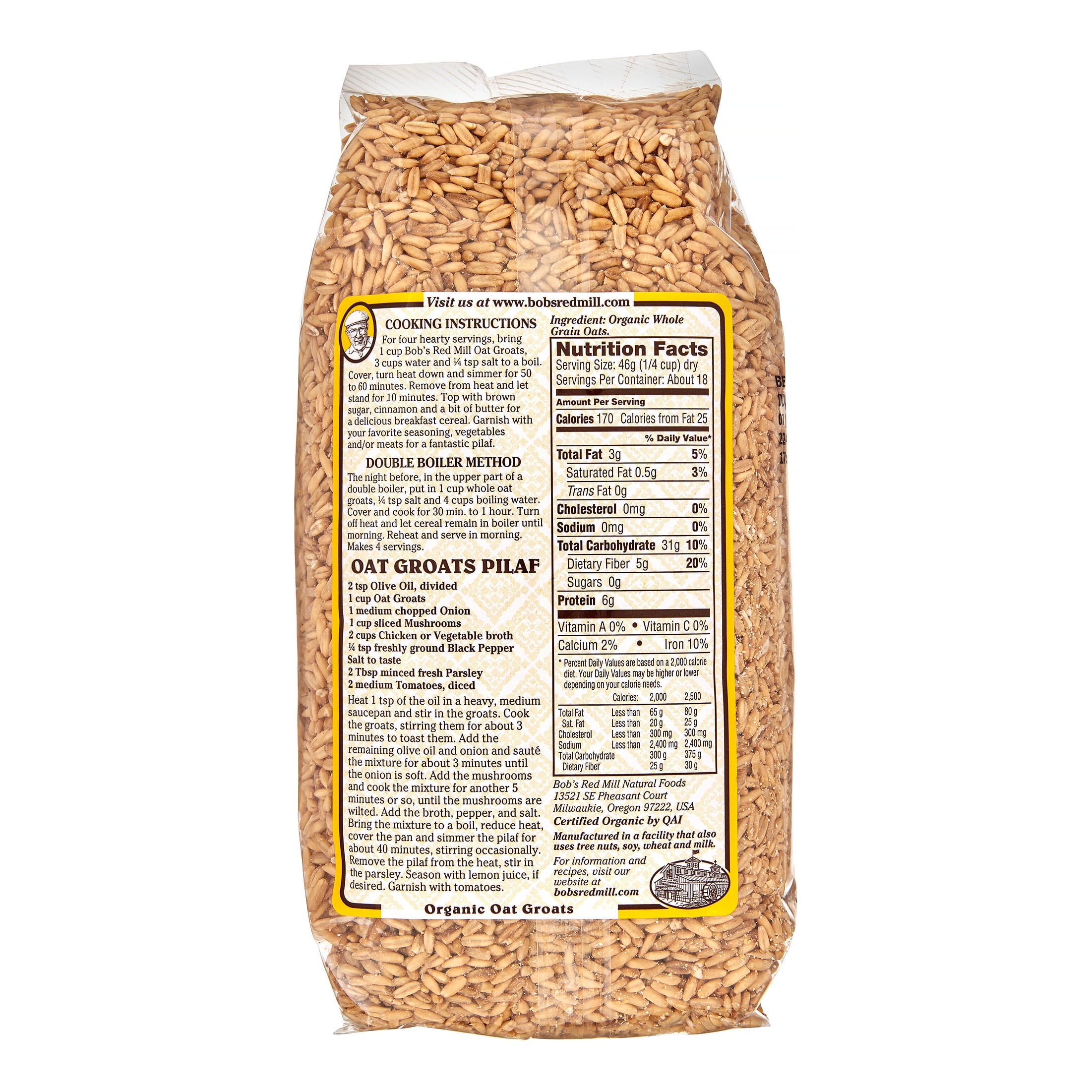 oat groats bob's red mill