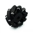thumbnail image 3 of Pour Roue de Mécanum pour Connecteur de Moteur Omni Roue Pneu pour Robot Intelligent (Roue*4) 97MM (L+R) Couplage, 3 of 9