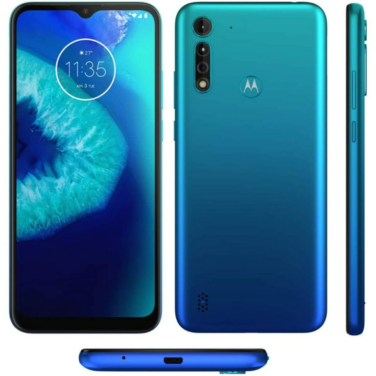 Motorola Moto G8 Power Lite XT2055-2 64GB GSM Unlocked Android Smart Phone  - Arctic Blue