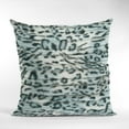 thumbnail image 3 of Plutus Green Luxe Lash Animal Faux Fur Luxury Throw Pillow - Double sided 20" x 36" King, 3 of 5
