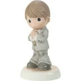 thumbnail image 3 of Precious Moments My First Communion Brunette Boy Figurine , 1 Each, 3 of 6