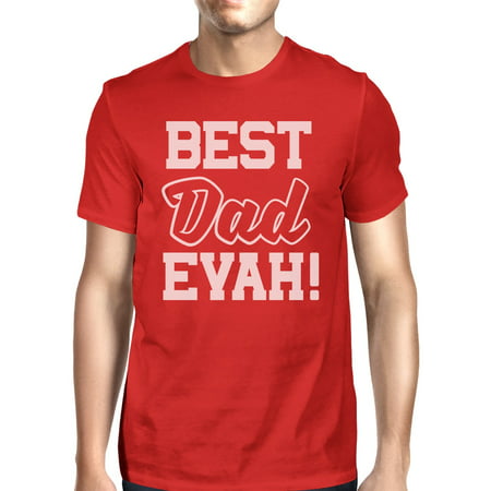 Best Dad Evah Men's Funny t Shirts For Dad Unique Fathers Day