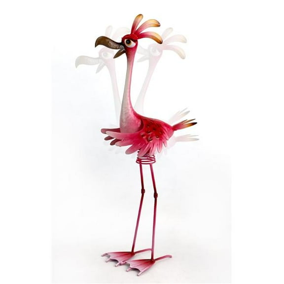 MDR Trading Inc. AI-GG9615_Q01 Wacky Bouncing Flamingo Wacky Statue