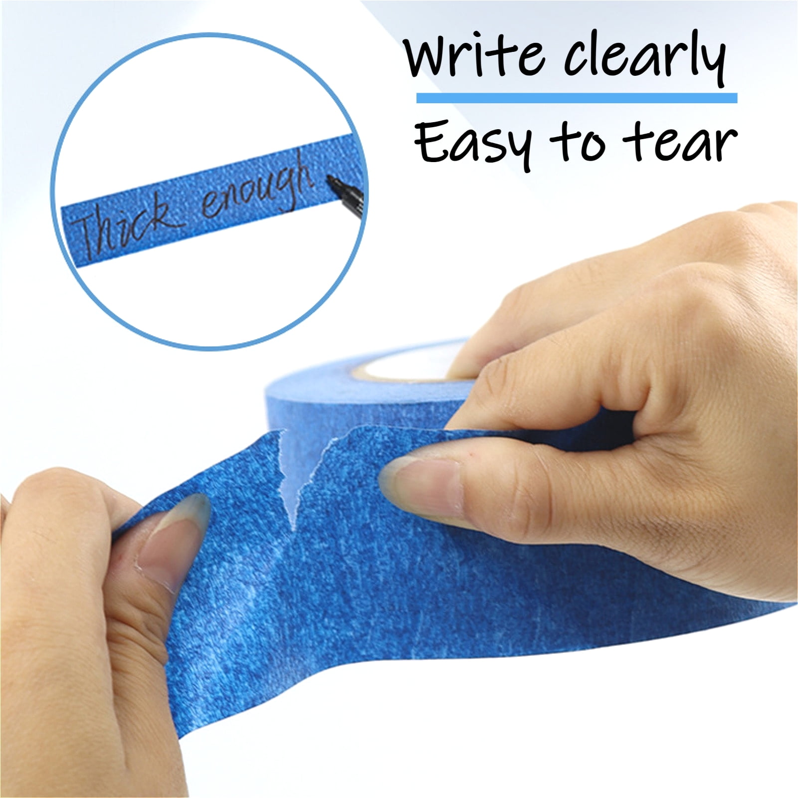 Painter's Tape, Masking Tape for Multi-Purpose, Painting Projects, DIY Crafts, Easy Removal, Anti-UV