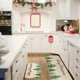 thumbnail image 5 of PALIFEUR Christmas Kitchen Rugs Set of 2, Christmas Stree Rugs, Non-Slip Washable Kitchen Mats, Kitchen Rug for Christmas Kitchen Decor Festival Holiday Party Decorations, 5 of 6