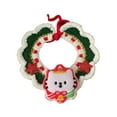 thumbnail image 2 of Collar de gato lindo, collar de gatito, bufanda, decoración festiva, suave, para vestir, corbatas navideñas tejidas a mano para las fiestas navideñas Gatos M, 2 of 8