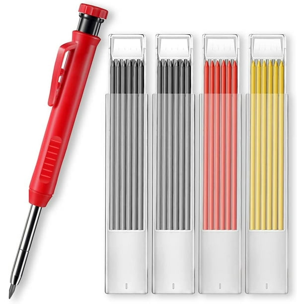 Crayons de chantier porte-mine + deux recharges