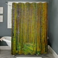 thumbnail image 3 of CafePress - Gustav Klimt Pine Forest - Unique Fabric Shower Curtain 70" x 72", 3 of 3