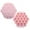 Pink, variant on Faveolate Shape Ice Cube Maker Ice Tray Ice Cube Mold Storage Containers Silicone Material Safe and Durable Easy Ice Release and Clean Compact Design Quick Freezing and Chilling