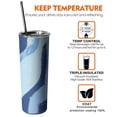thumbnail image 6 of 20 OZ Coffee Tumble Slim Tumbler Cup with Straw,Thermal with Lids for Hot and Cold Drinks for Work Travel, 6 of 7