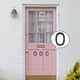 thumbnail image 3 of Números de puerta de casa de acrílico de 5 pulgadas de alto, letreros modernos negros para puerta de casa. Cero, 3 of 9