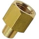 thumbnail image 3 of 1/8 BSPT x 1/4 NPT brass pipe fitting adapter male to female, 3 of 4