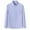 Light Blue, variant on Men Clothing, Men's Classic Striped Work Shirts - Casual Basic Long Sleeve Button Down Lapel Business Dress Shirts with Pocket