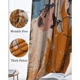 thumbnail image 3 of Western Cowboys Blackout Curtains for Bedroom Living Room Darkening Curtains 54 Inch Long Vintage Boho Abstract Cactus Beige Short Curtain for Small Window Treatment Grommet Drapes 52"x54"x2, 3 of 9