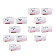 Dove Beauty Bar Soap Pink Rose Mositurizing Clean Hand Body Soap 4.75oz 12-Pack