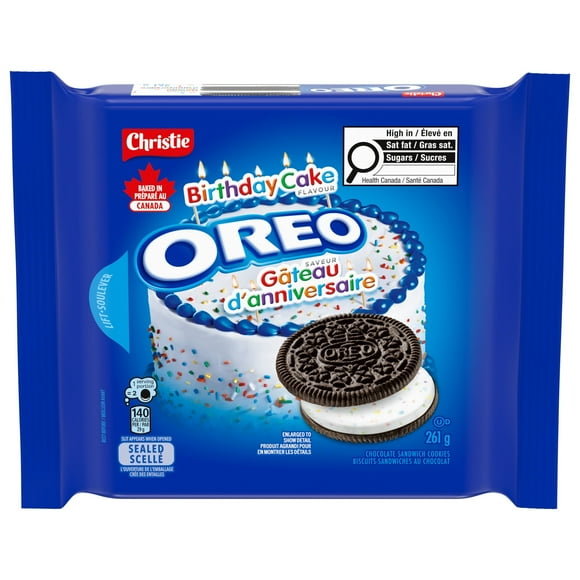 Oreo Birthday Cake Crème Cookies
