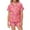 K-Hot Pink, variant on Tween Satin Pajamas for Boys Cute Button Down Solid Tops T Shirt Set Toddler Nightgown Pajamas for Girls 10-11 Years