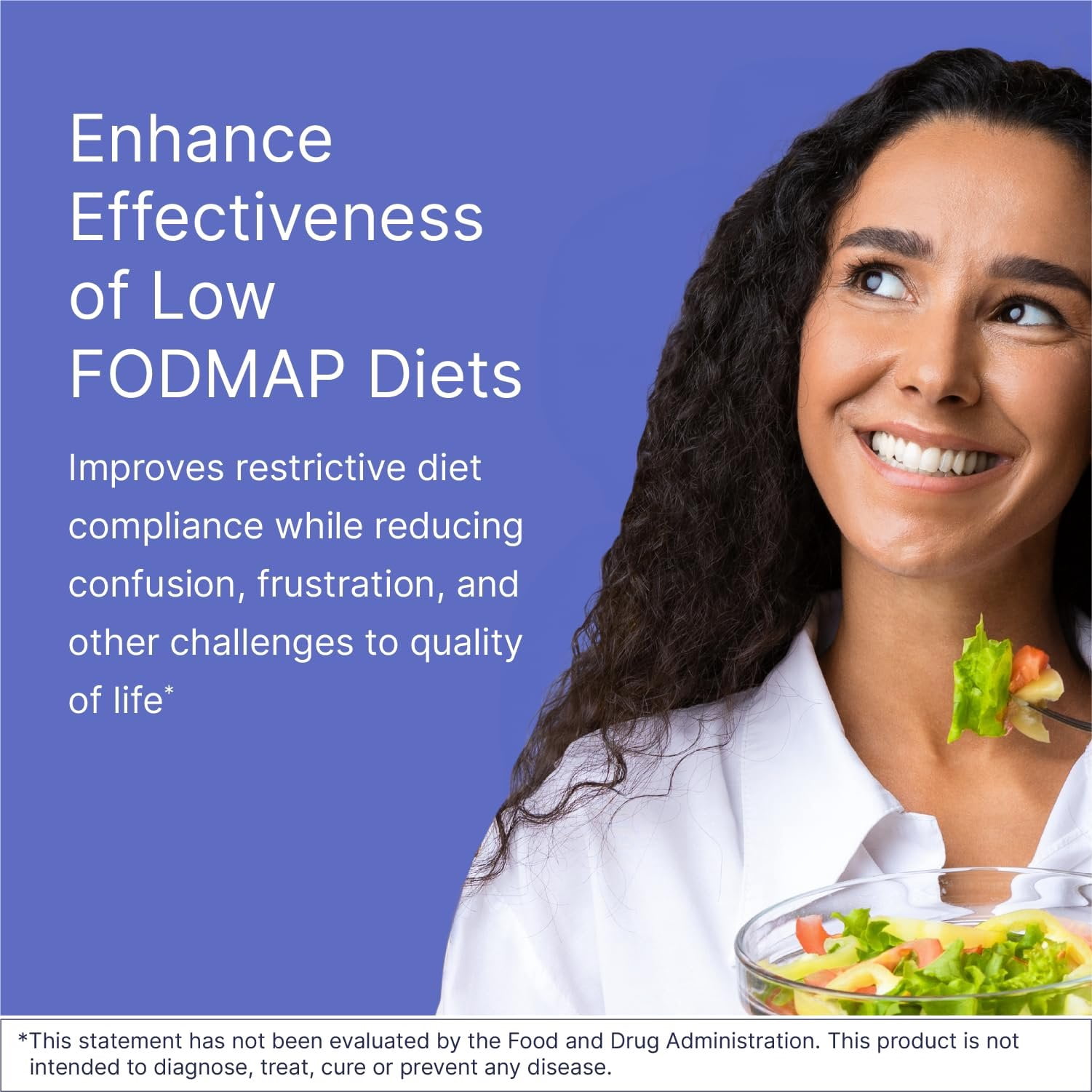 Microbiome Labs FODMATE Digestive Enzymes for Women & Men - Digestive Support for Low FODMAP Protocols & Occasional Bloating, Gas & Stomach Relief 120 Capsules