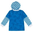 thumbnail image 2 of SEGA Sonic The Hedgehog Little Boys Hangdown Long Sleeve T-Shirt Blue 7-8, 2 of 5