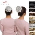 thumbnail image 2 of SEGO Messy Curly Hair Bun Chignons Synthetic Hair Extensions Wavy Updo Scrunchy Hairpieces, 2 of 6