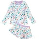 thumbnail image 2 of Odeerbi 4-8 Años Traje de Baño Hawaiano de Tres Piezas Para Playa de Verano Para Niñas Traje de Baño Hawaiano de Tres Piezas Para Playa de Verano Con Pareos, 2 of 9