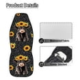 thumbnail image 6 of Uorisanigo Cute Highland Cow Car Seat Covers Universal Front Car Seats Waterproof Anti-Slip Back Fabric Removable Automotive Accessories Suitable for Cars, SUV and Trucks, 6 of 7