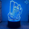 thumbnail image 1 of Anime Chainsaw Man 3D Night Light for Kids AKI Hayakawa Manga Figure Gifts for fans, 1 of 5
