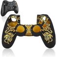 thumbnail image 1 of Silicone controller skin for PS4, Silicone Protective Cover Anti-slip Gamepad Case Replacement for PS4 Gamepad Skin Protector, 1 of 1