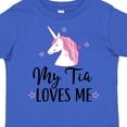 thumbnail image 4 of Inktastic My Tia Loves Me Unicorn Girls Toddler T-Shirt, 4 of 5