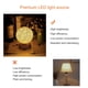 thumbnail image 5 of Bewildely Lámpara LED de noche estilo bola con carga USB Sepak Takraw Light para la decoración del dormitorio de la habitación del hogar Iluminación y accesorios blanco Bewildely HA026160-01, 5 of 5