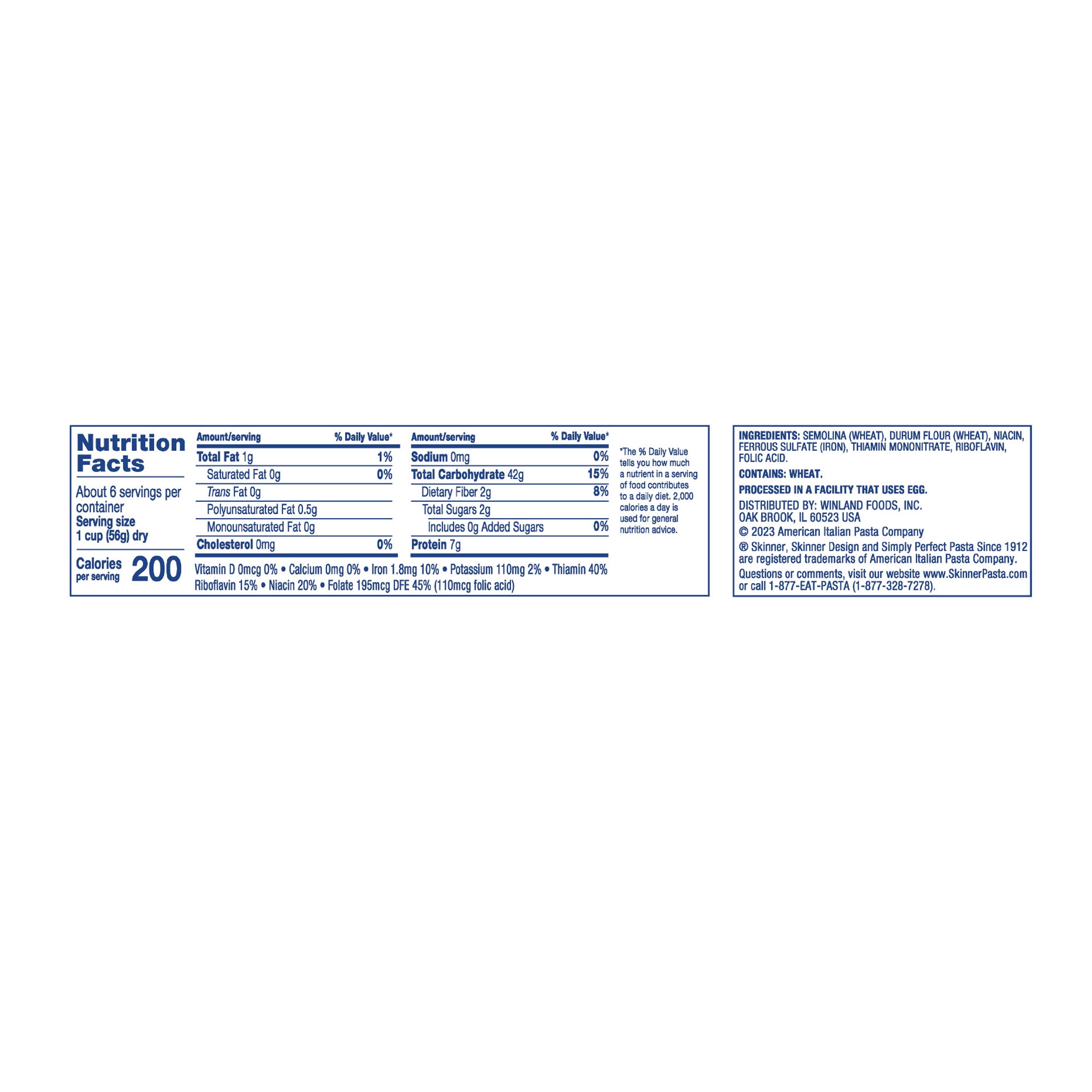 Skinner 12 oz Sea Shell Pasta