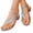 Silver, variant on Flat Sandals for Women Platform Slip on Open Toe Ankle Strap Rhinestone Low Heel Casual Orthopedic Wedge Sandals Arch Support Soft Walking Shoes