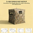 thumbnail image 2 of Abri ll-Weather, Store de Chasse, Store Pop-Up Transparent, 2 of 5