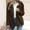 Coffee, variant on Vinsonshop Pea Coats for Women Sherpa Jacket Women Warm Jackets for Women Going Out Jacket Fuzzy Fleece Jacket Women Fleece Coat Winter Coats for Women Black L